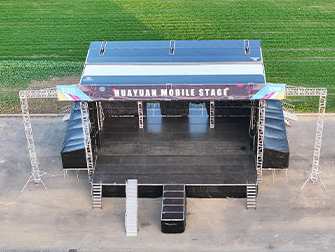 hydraulic stage trailer